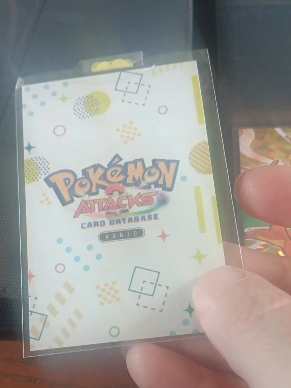 Venusaur Holographic Pokémon Card - Bright Teal & Pink